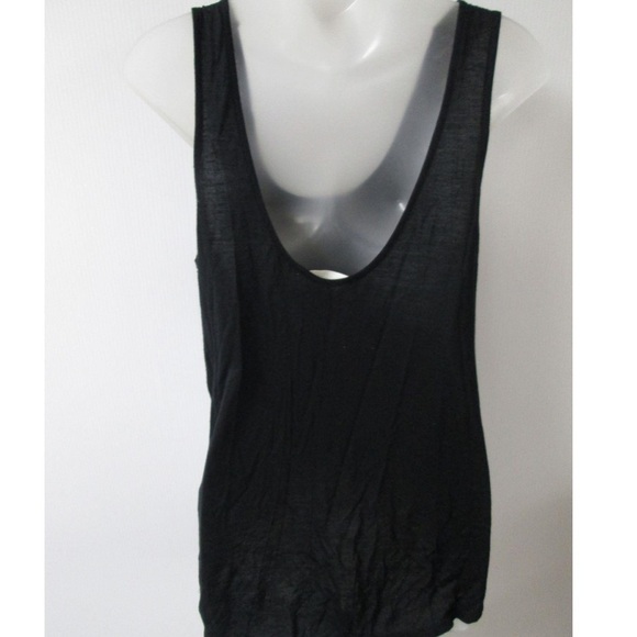 Vintage Havana silver & black sequin sleeveless top - Picture 2 of 5